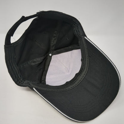 Never Looked So Good 40 Strapback Hat Black OS Adjustable Vented Holes 6 Panel
