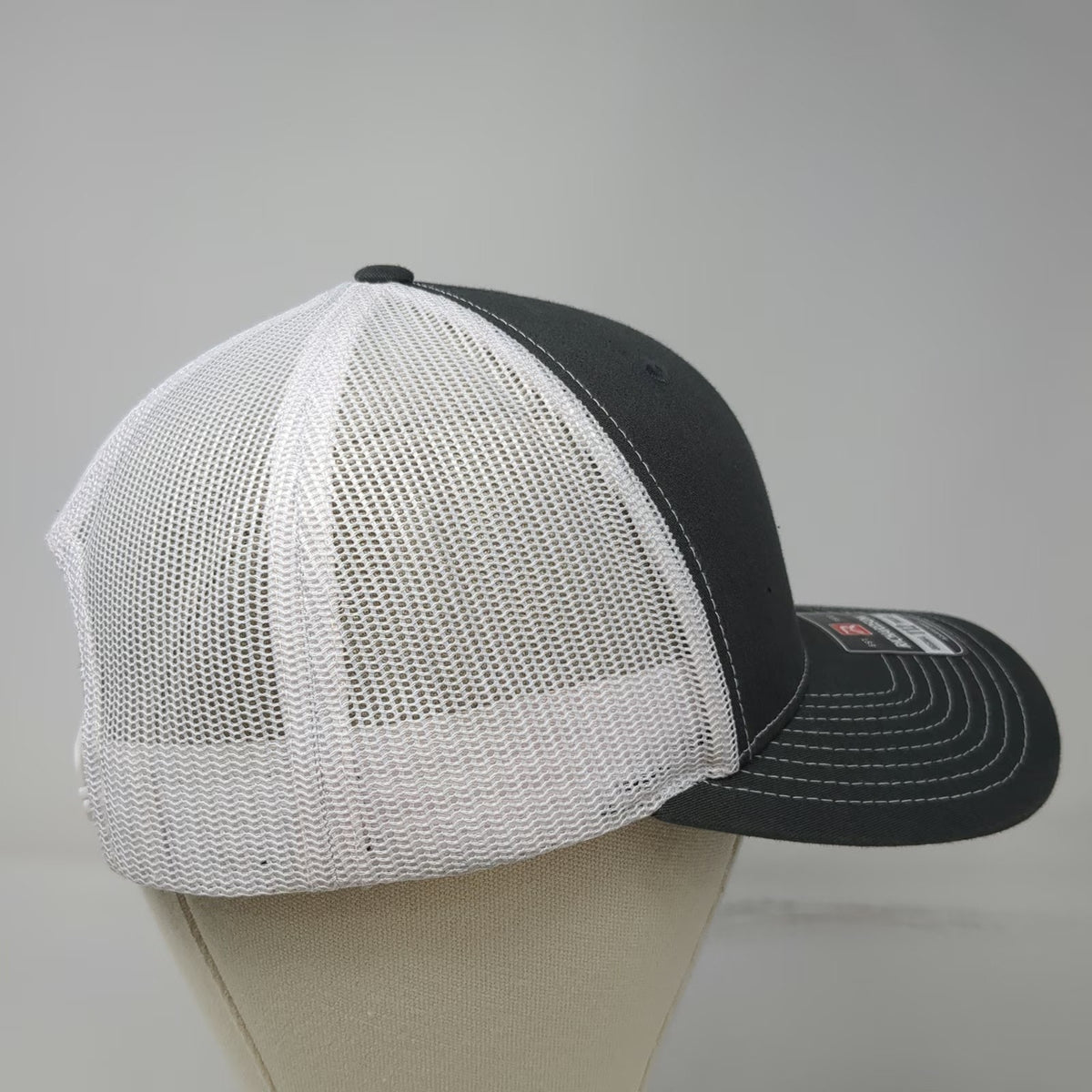 Richardson Trucker Hat Gray One Size Tadd Jenkins Auto Group Snapback Mesh Cap