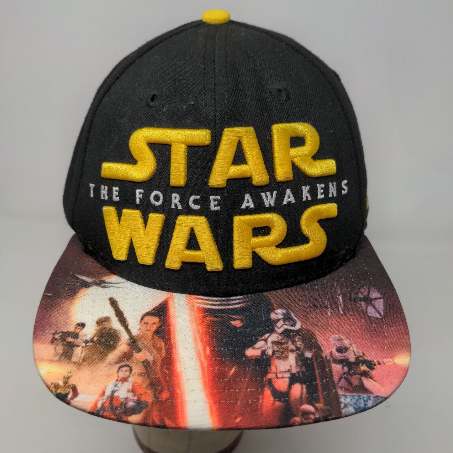 New Era 9Fifty Men's Snapback Hat Multicolor OSFM Star Wars Force Awakens Logo