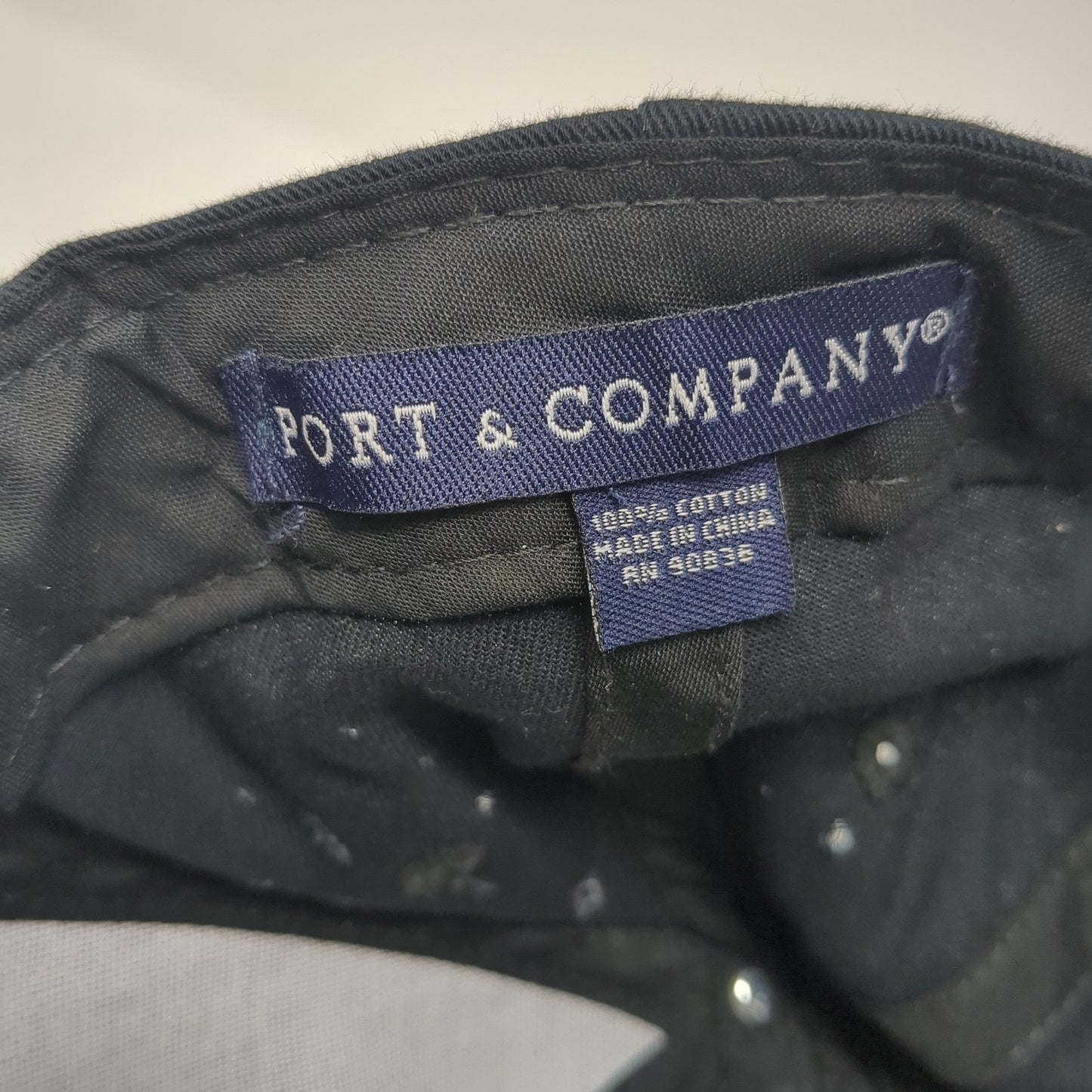 American Aviation LLC Strapback Baseball Cap Blue OS Adjustable Port & Company