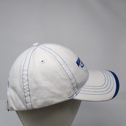 Kelly-Moore Paints Slideback Hat White One Size Adjustable Embroidered