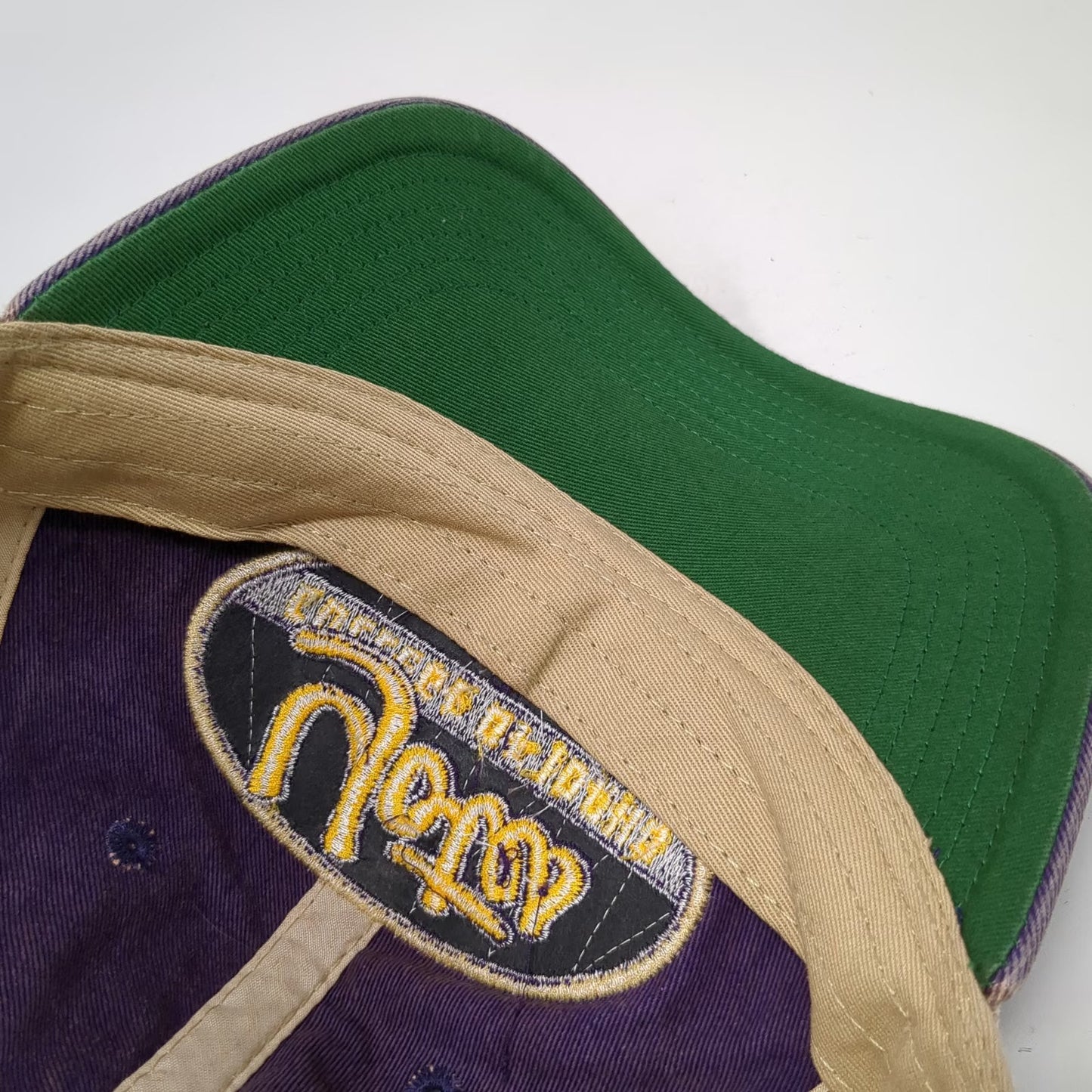 College of Idaho Yotes Legacy Trucker Hat Purple One Size Mesh Snapback NCAA Hat