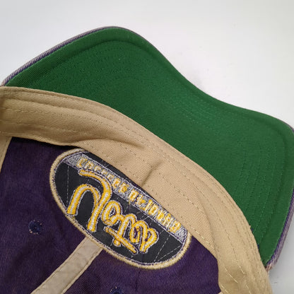 College of Idaho Yotes Legacy Trucker Hat Purple One Size Mesh Snapback NCAA Hat