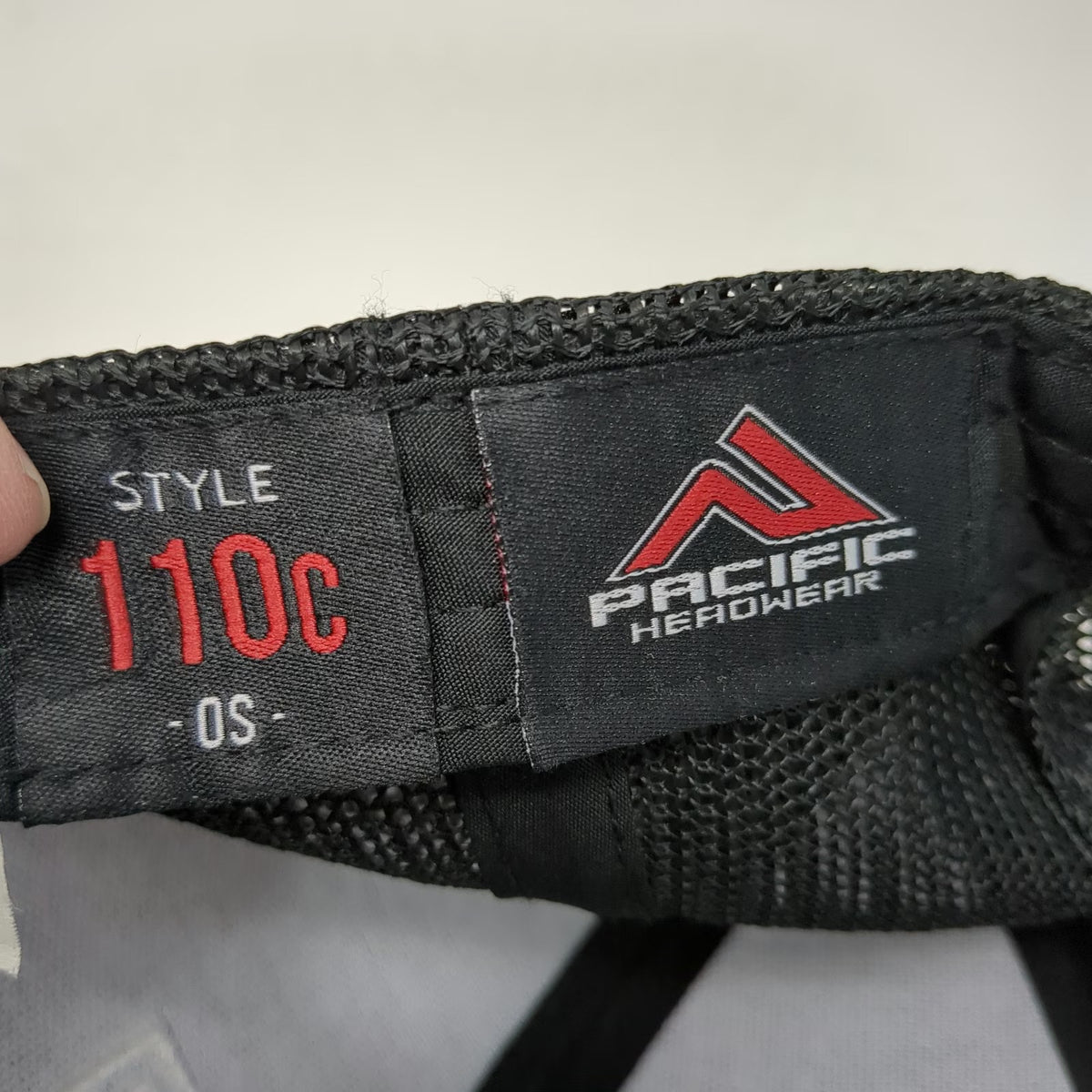 Pacific Headwear Trucker Hat Black One Size Alpine Performance Snapback Mesh