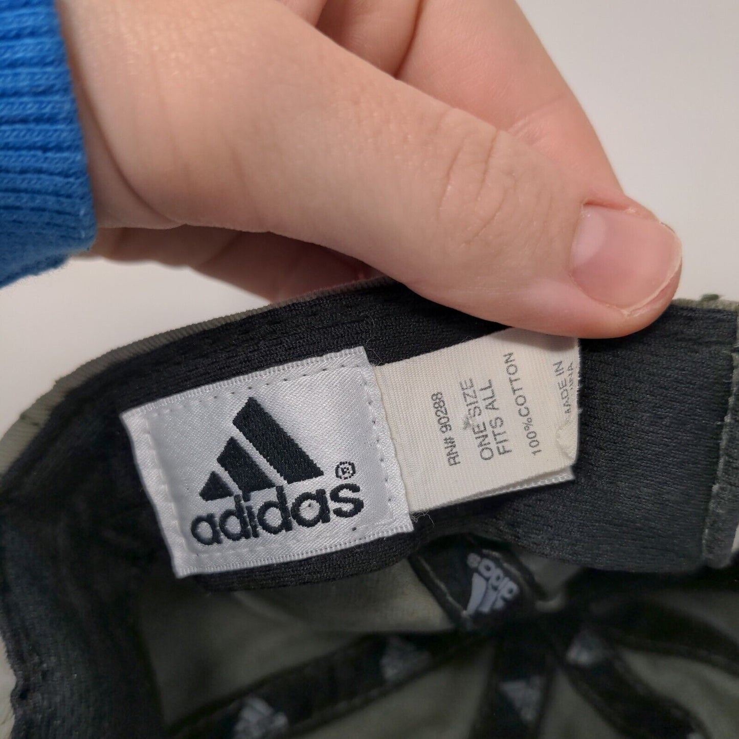 Adidas Slideback Hat Green OSFA Adjustable Embroidered 3 Stripes