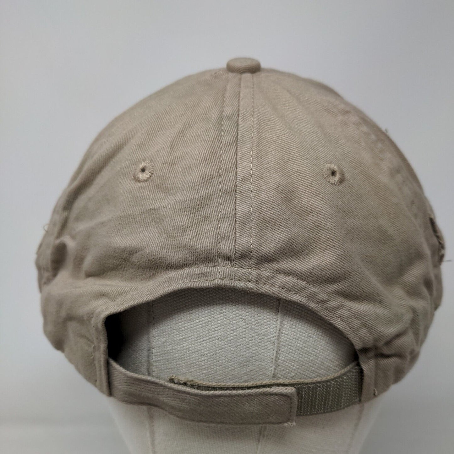 The Home Depot Contractor Services Strapback Hat Tan One Size 6 Panel