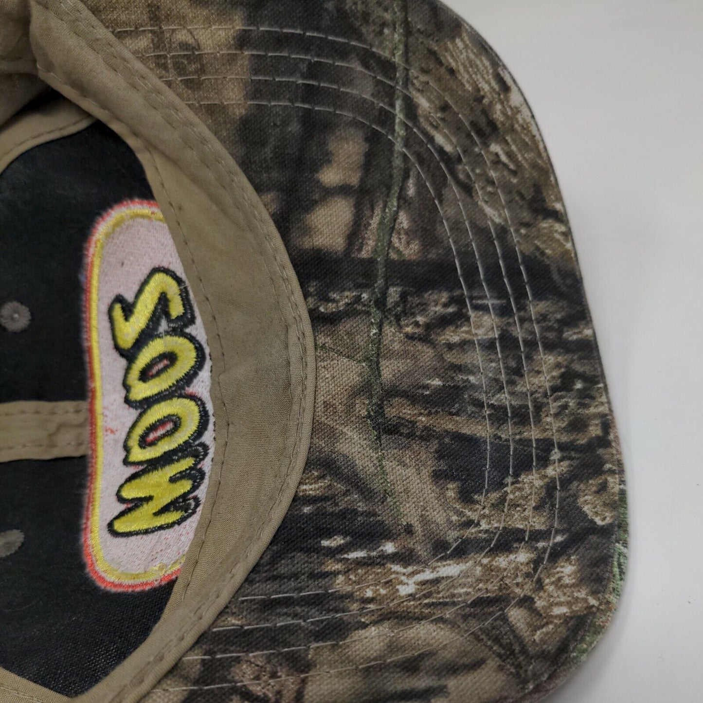 Zoom Bait Company Inc Strapback Hat Camo OSFM Embroidered Adjustable