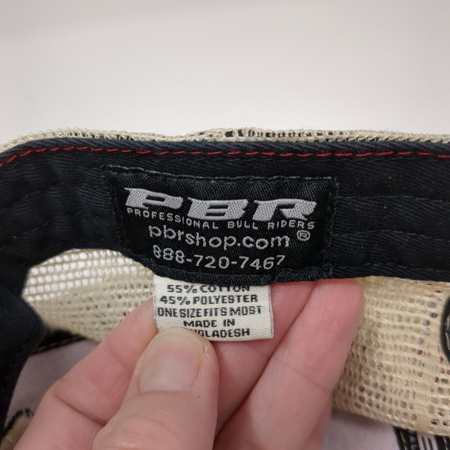 PBR Professional Bull Riders Strapback Trucker Hat Multicolor OS Adjustable Mesh