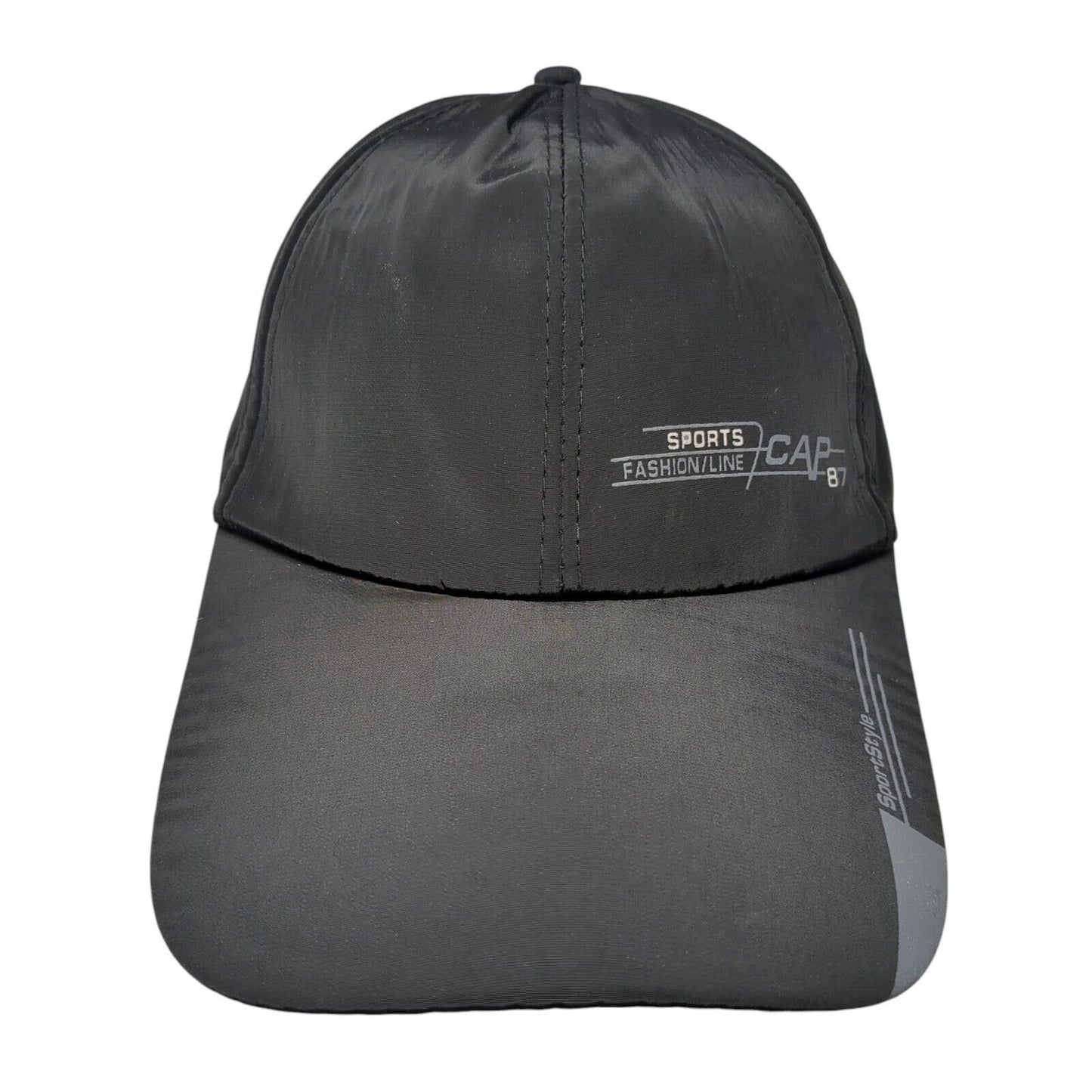 Sports Cap 87 Fashion Line Slideback Baseball Cap Black One Size Adjustable