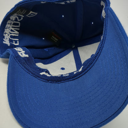 Flexfit Baseball Cap Blue XL Fitted Bodybuilding Fundsy Gather to Give Logo Hat