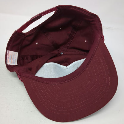 Nissin 5 Panel Red Hat One Size Hesperia Veterinary Supply Horse Rope Snapback