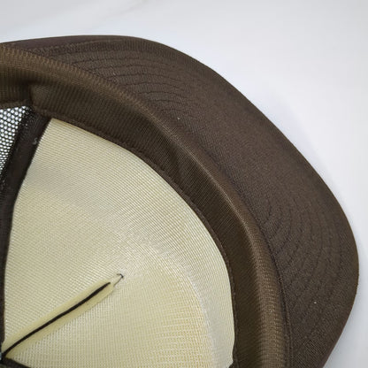 Designer Award Headwear Trucker Hat Brown One Size Narramore Trucking Mesh