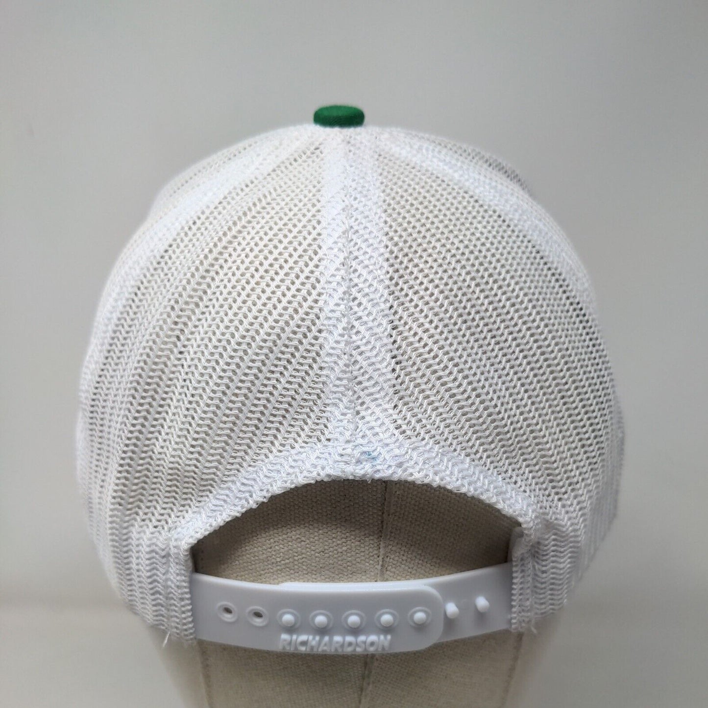 Gatlin Feed Snapback Mesh Back Trucker Hat Green One Size Richardson