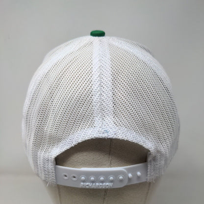 Gatlin Feed Snapback Mesh Back Trucker Hat Green One Size Richardson