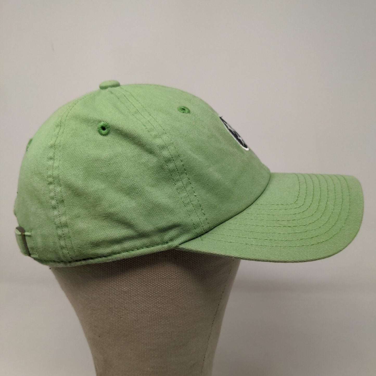 Volunteer Traditions Men's Slideback Hat Green OSFM Embroidered Logo 100% Cotton