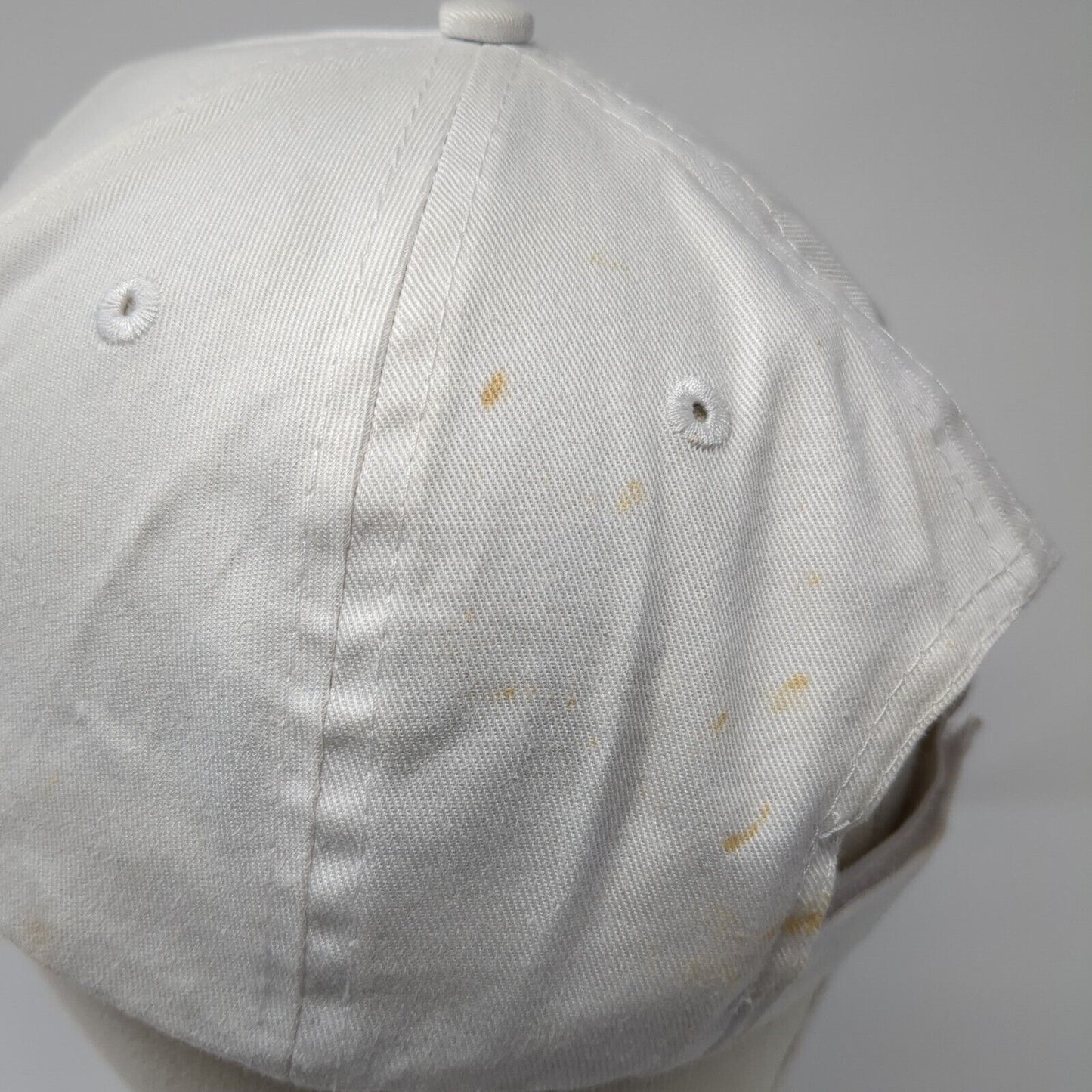 Stud Muffin Strapback Hat White OSFA Adjustable Solid Port & Company