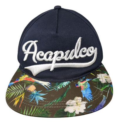 Acapulco Snapback Hat Multi One Size Embroidered Tropical Divided by H&M