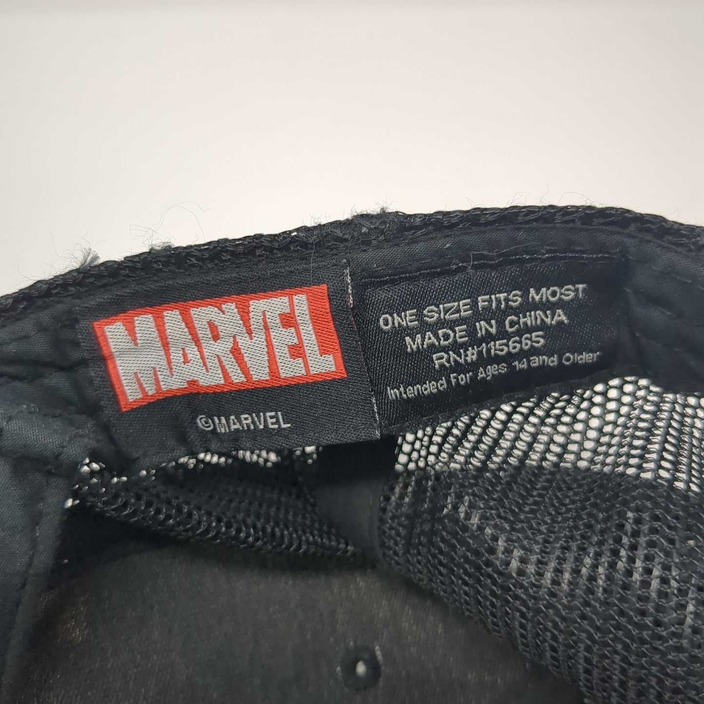 Marvel The Punisher Trucker Hat Multicolor One Size Adjustable Camo Mesh Back