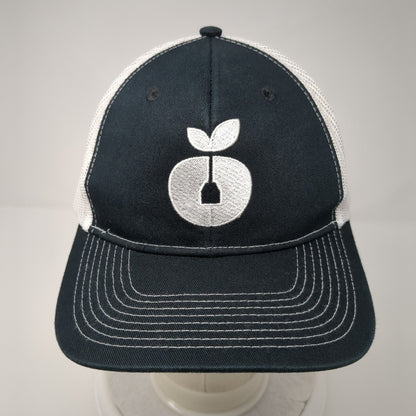 Port Authority Snapback Trucker Hat Black OSFA Embroidered Logo Mesh Back