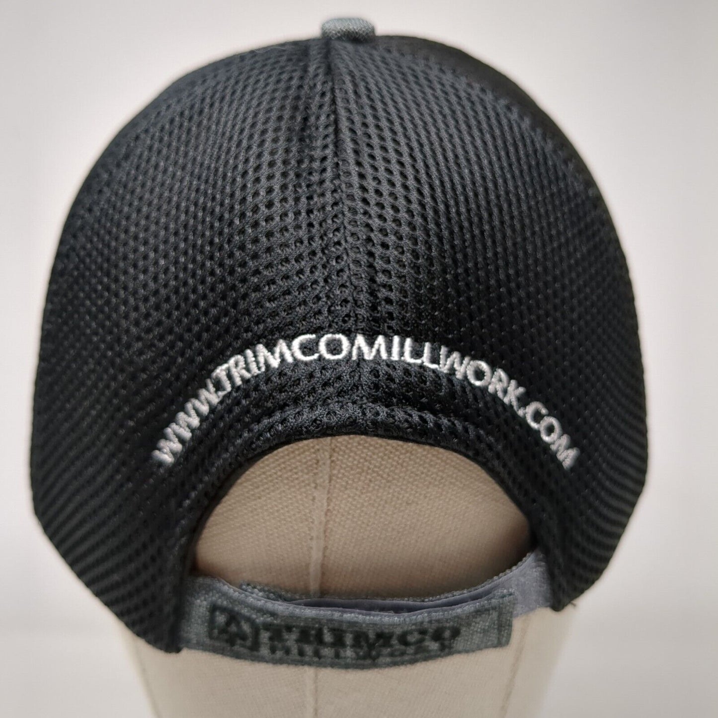 Trimco Millwork Strapback Mesh Back Hat Gray OSFA Therma-Tru Doors