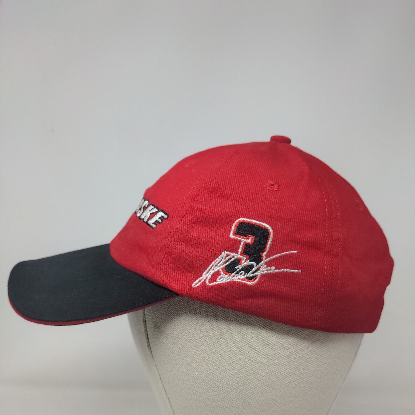 Team Penske Men's Strapback Hat Red OSFM #6 #3 Ryan Briscoe Helio Castroneves