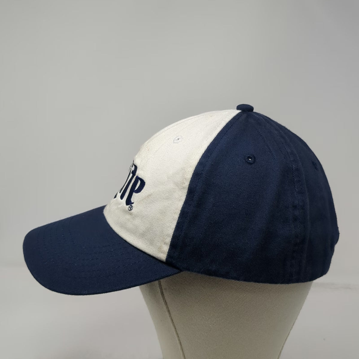 Miller Lite 5 Panel Blue White Gold One Size Hat Slideback Cotton Beer Logo