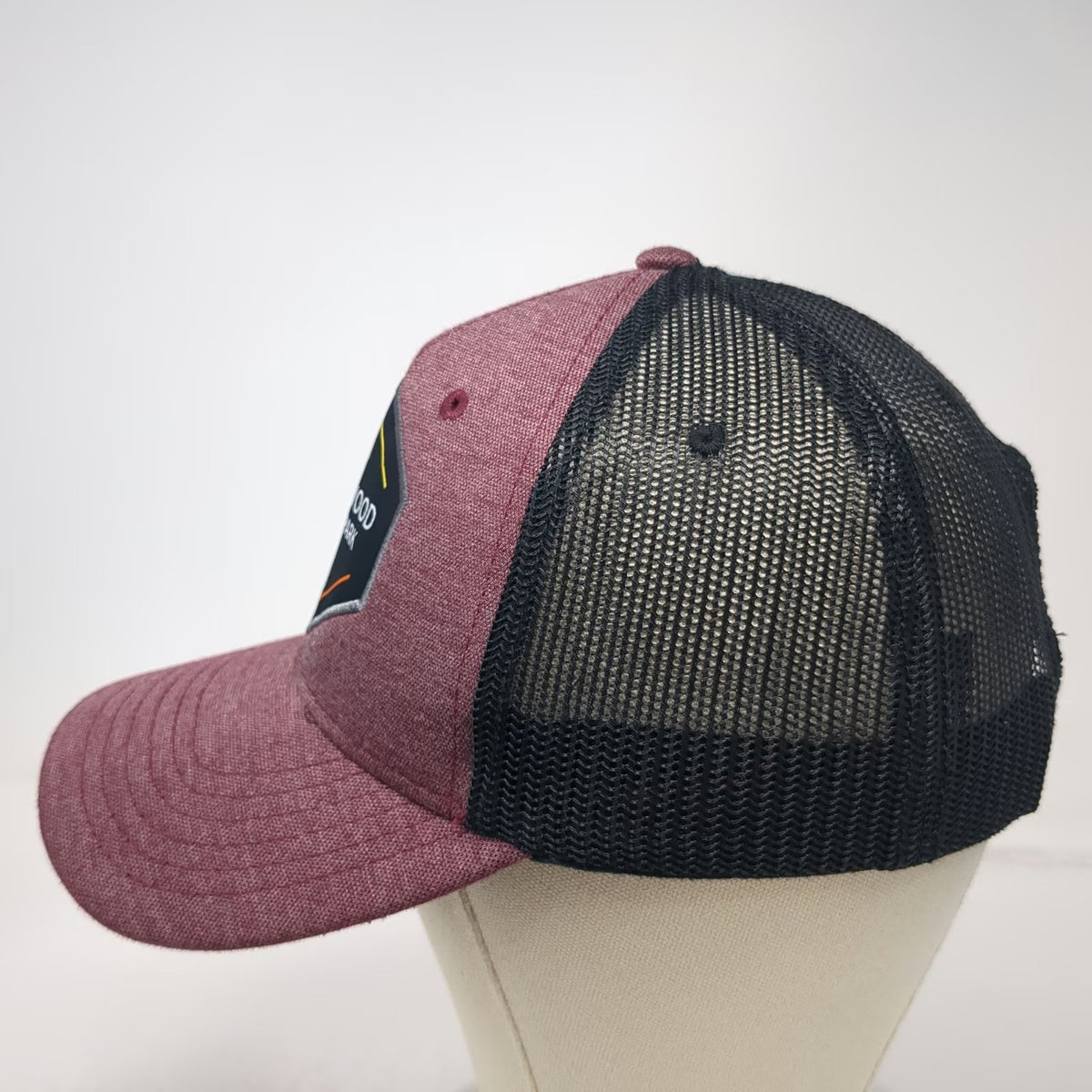 Triangle Sport Red One Size Trucker Hat Silverwood Theme Park Idaho Snapback