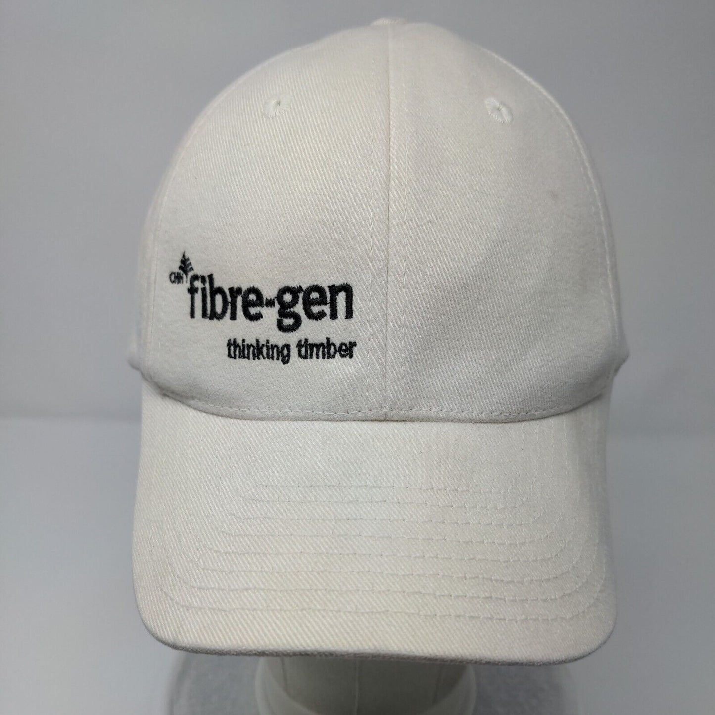 Fibre-Gen Thinking Timber Fitted Hat Cream S-M Embroidered Flexseam