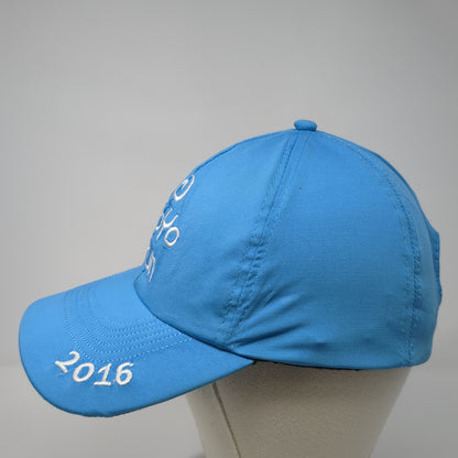 Froyo Run 2016 Strapback Baseball Cap Blue One Size Adjustable Embroidered