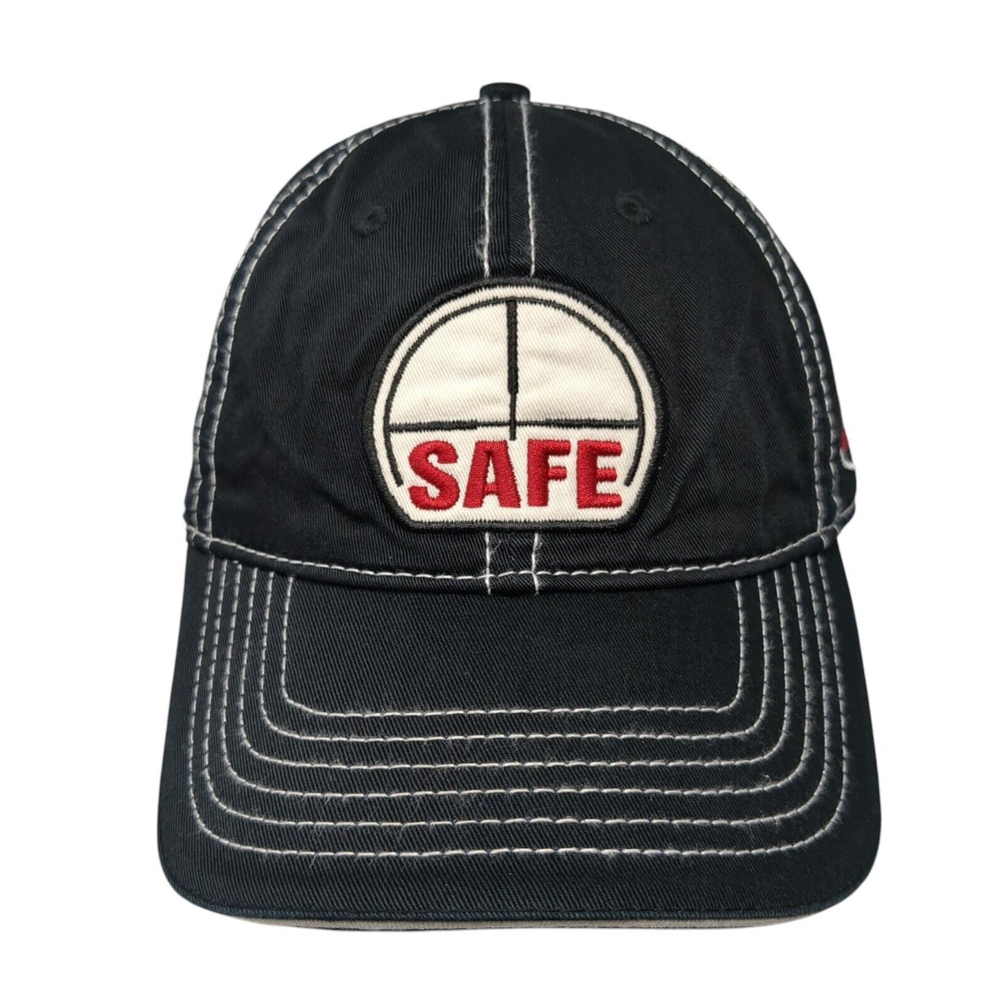 SAFE Shooting Access For Everyone Strapback Hat Black OS Adjustable RMEF Cotton