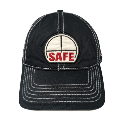 SAFE Shooting Access For Everyone Strapback Hat Black OS Adjustable RMEF Cotton