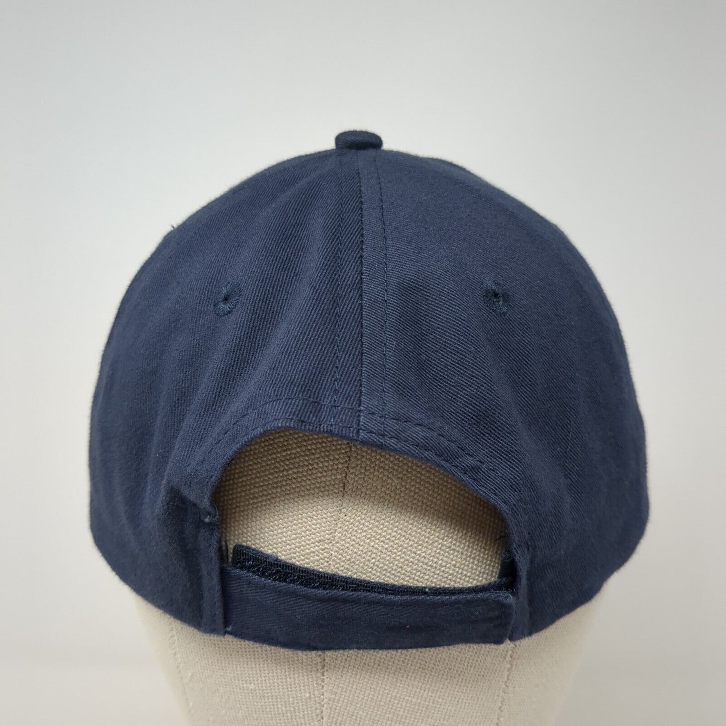 Corona Extra Strapback Hat Blue One Size Adjustable Embroidered 6 Panel Cotton
