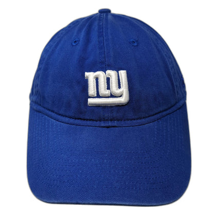 New York Giants NFL Reebok Baseball Cap Blue One Size Embroidered Logo Slide