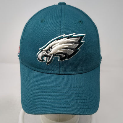 Reebok NFL Philadelphia Eagles Hat Green White Black Silver One Size Strapback