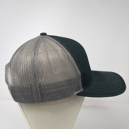 Outdoor Cap Trucker Hat Black One Size Mesh Back Hemi Systems Heavy Equipment