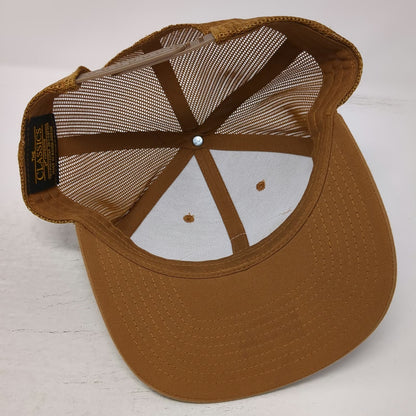Eberlestock Trucker Hat Brown One Size Mesh Back Snapback Patch Get Out There