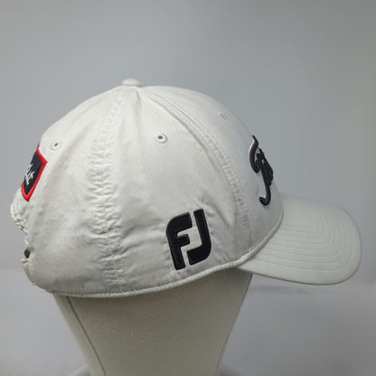 Titleist Baseball Cap White One Size Pro V1 FootJoy Performance Golf Hat