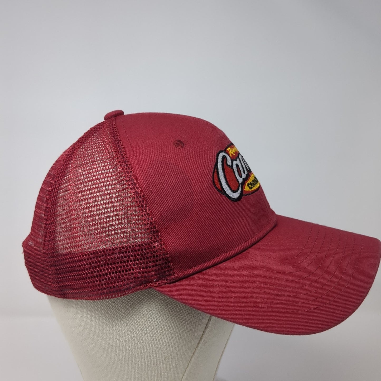 Raising Cane's Chicken Fingers Mesh Back Trucker Hat Red One Size