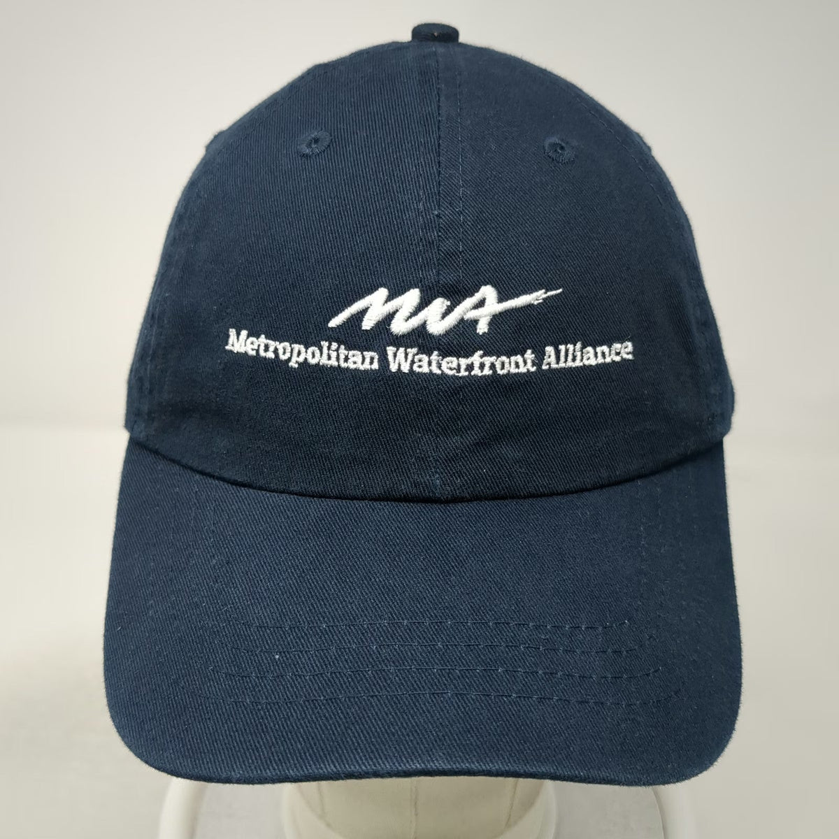 KC Caps Metropolitan Waterfront Alliance MWA Blue Baseball Cap One Size Hat