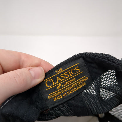 You Ain't No Cowboy Snapback Mesh Back Trucker Hat Gray One Size Yupoong