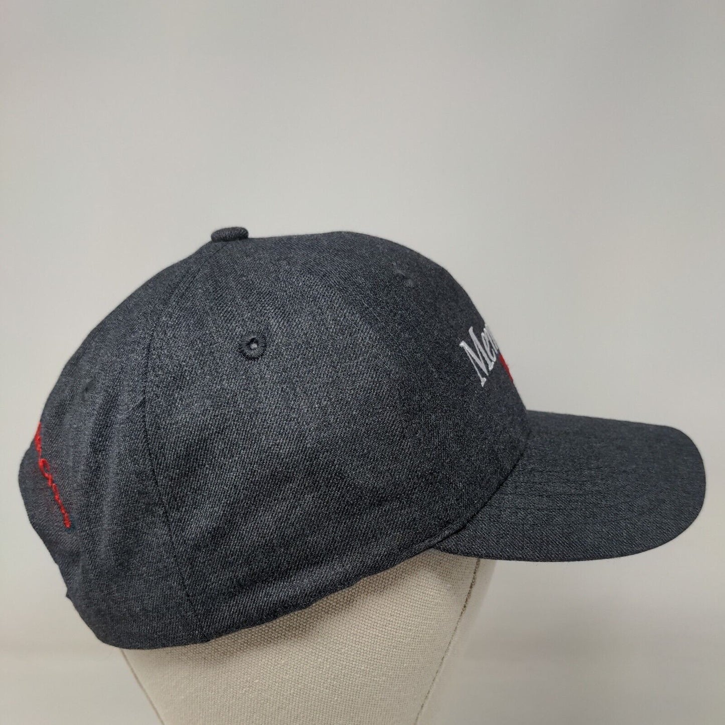 Members For Life American Red Cross Strapback Hat Gray One Size Embroidered