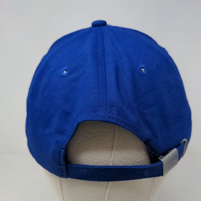 Boeing Men's Slideback Hat Blue Adjustable Embroidered Logo Cotton