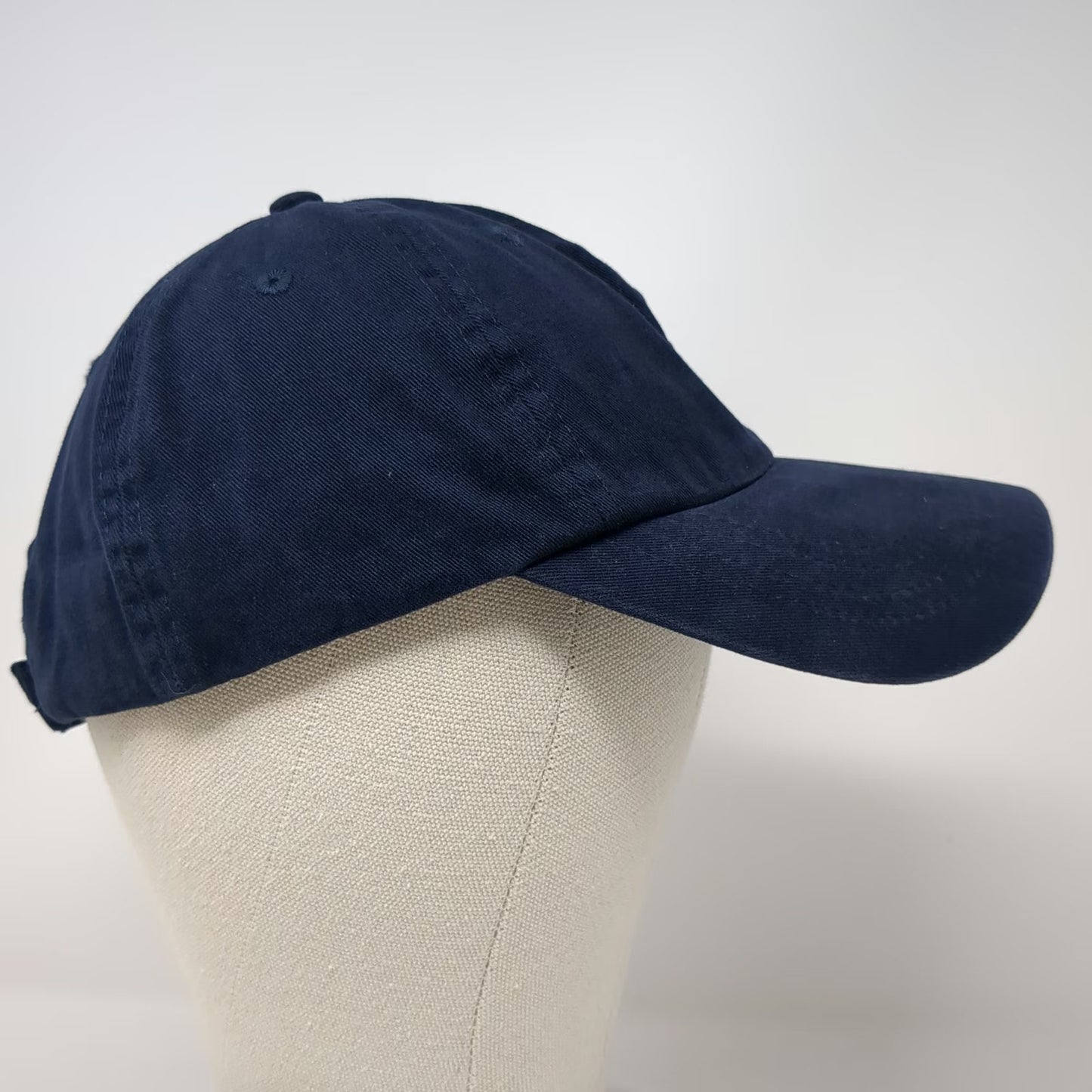 johnnie-O Baseball Cap Blue One Size Surfer Logo Embroidered Strapback Hat