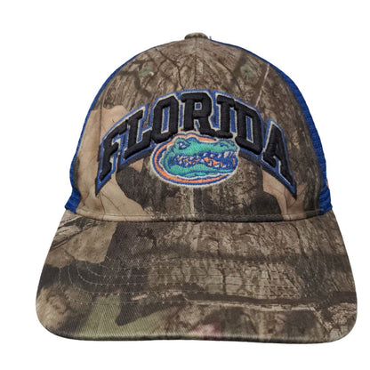 Top of the World Men's Snapback Mesh Back Hat Camo OSFA Florida Gators Logo