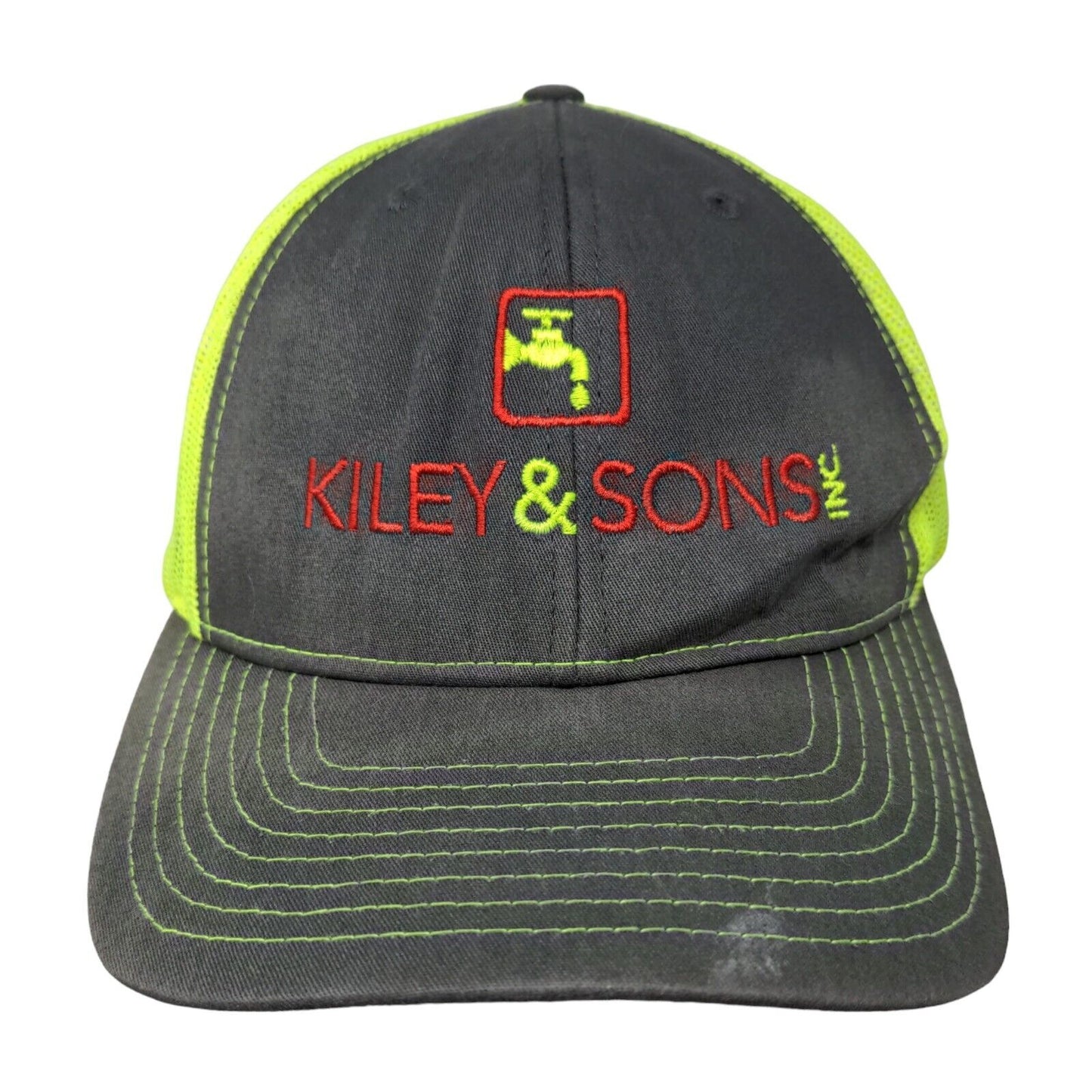 Kiley & Sons Inc. Snapback Trucker Hat Multicolor One Size Mesh Back Richardson