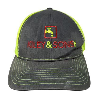 Kiley & Sons Inc. Snapback Trucker Hat Multicolor One Size Mesh Back Richardson