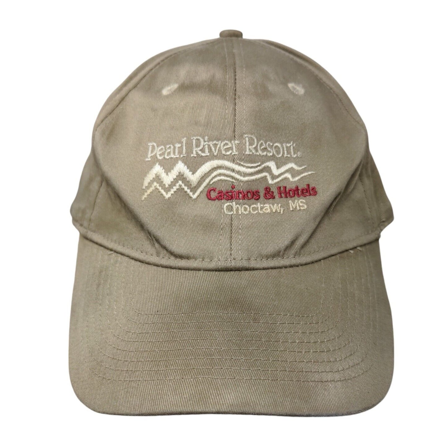 Pearl River Resort Casinos & Hotels Choctaw Ms Fitted Hat Tan M/L Antigua