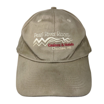 Pearl River Resort Casinos & Hotels Choctaw Ms Fitted Hat Tan M/L Antigua