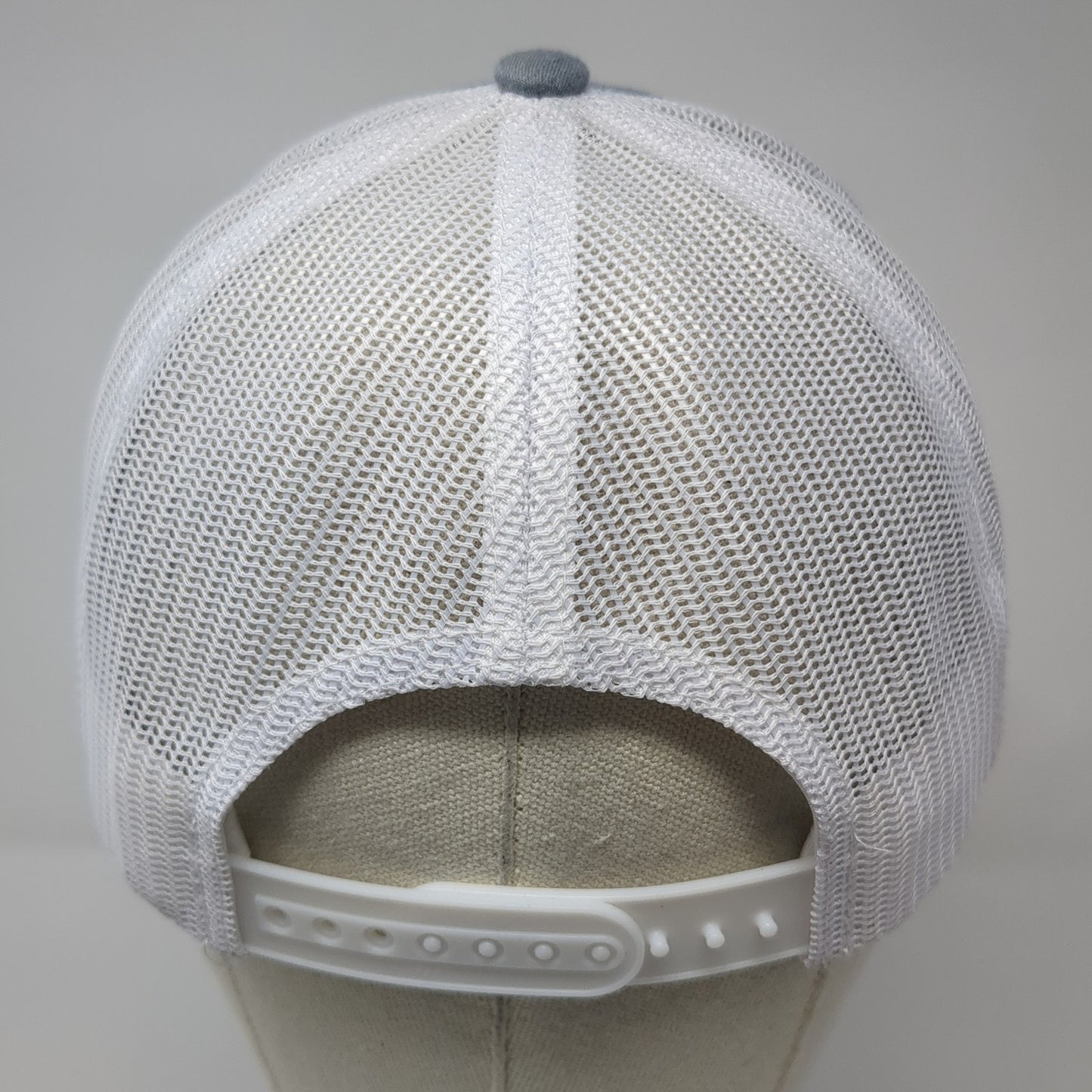 Sun World Snapback Mesh Back Trucker Hat Gray One Size Adjustable Yupoong