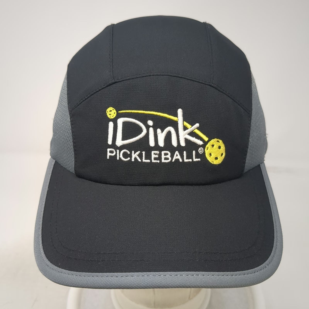 Richardson Baseball Cap Black One Size iDink Pickleball Mesh Strapback Hat